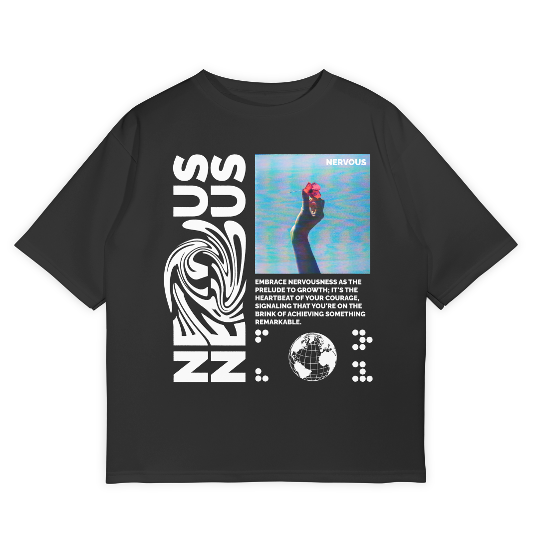Nervous - Unisex Oversize T Shirt